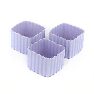 Little Lunch Box Co - Bento Cups Square - Purple