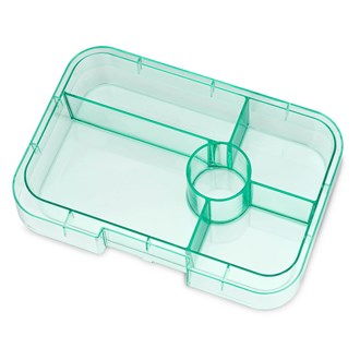 Yumbox Tapas Tray 5C - Aqua Clear