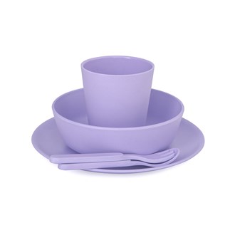 Bobo&Boo Dinner Set - Lilac (Purple)