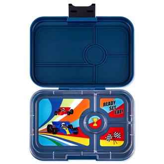 Yumbox Tapas 4C - Monte Carlo (Race Cars Tray)