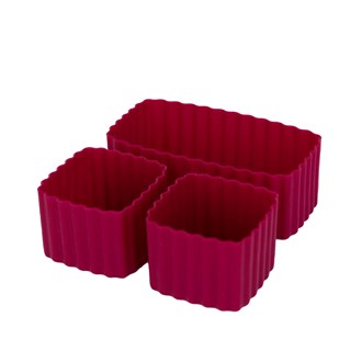 MontiiCo Bento Cups Mixed - Crimson