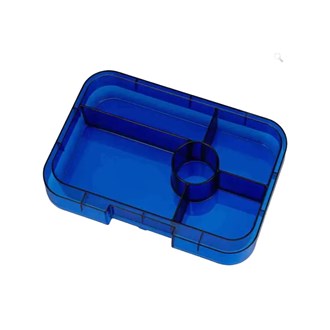 Yumbox Tapas Tray 5C - Navy Clear